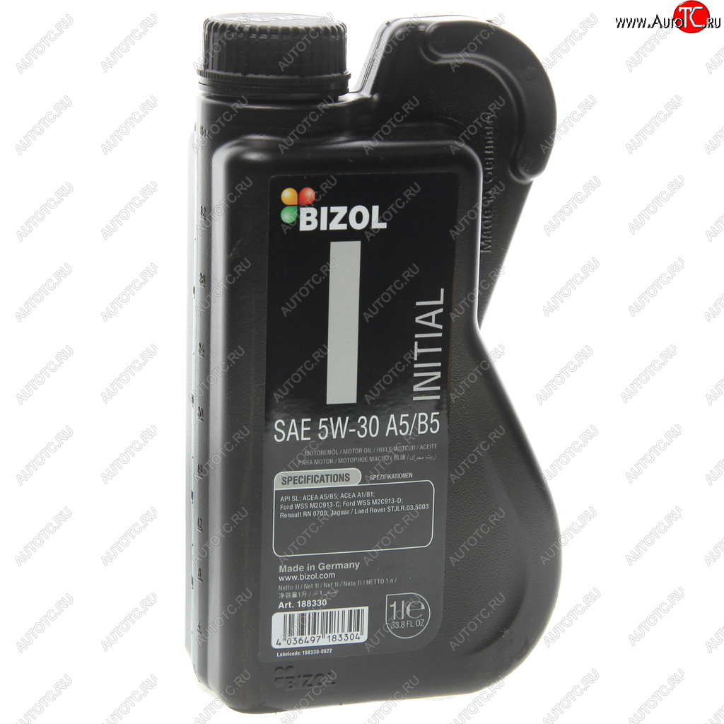 1 279 р. Масло моторное INITIAL HC 5W30 синт.1л BIZOL BIZOL 188330  с доставкой в г. Кемерово