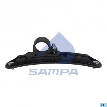 339 р. Крепление брызговика грузовое универсальное d=42мм (пластик) SAMPA SAMPA 18950020  с доставкой в г. Кемерово. Увеличить фотографию 1