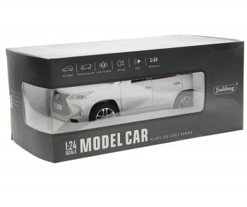 3 279 р. Модель автомобиля LEXUS LX570 1:24 (свет, звук) металлическая NO NAME 1901 (lx 570) NO NAME 1901 (lx 570)  с доставкой в г. Кемерово. Увеличить фотографию 3