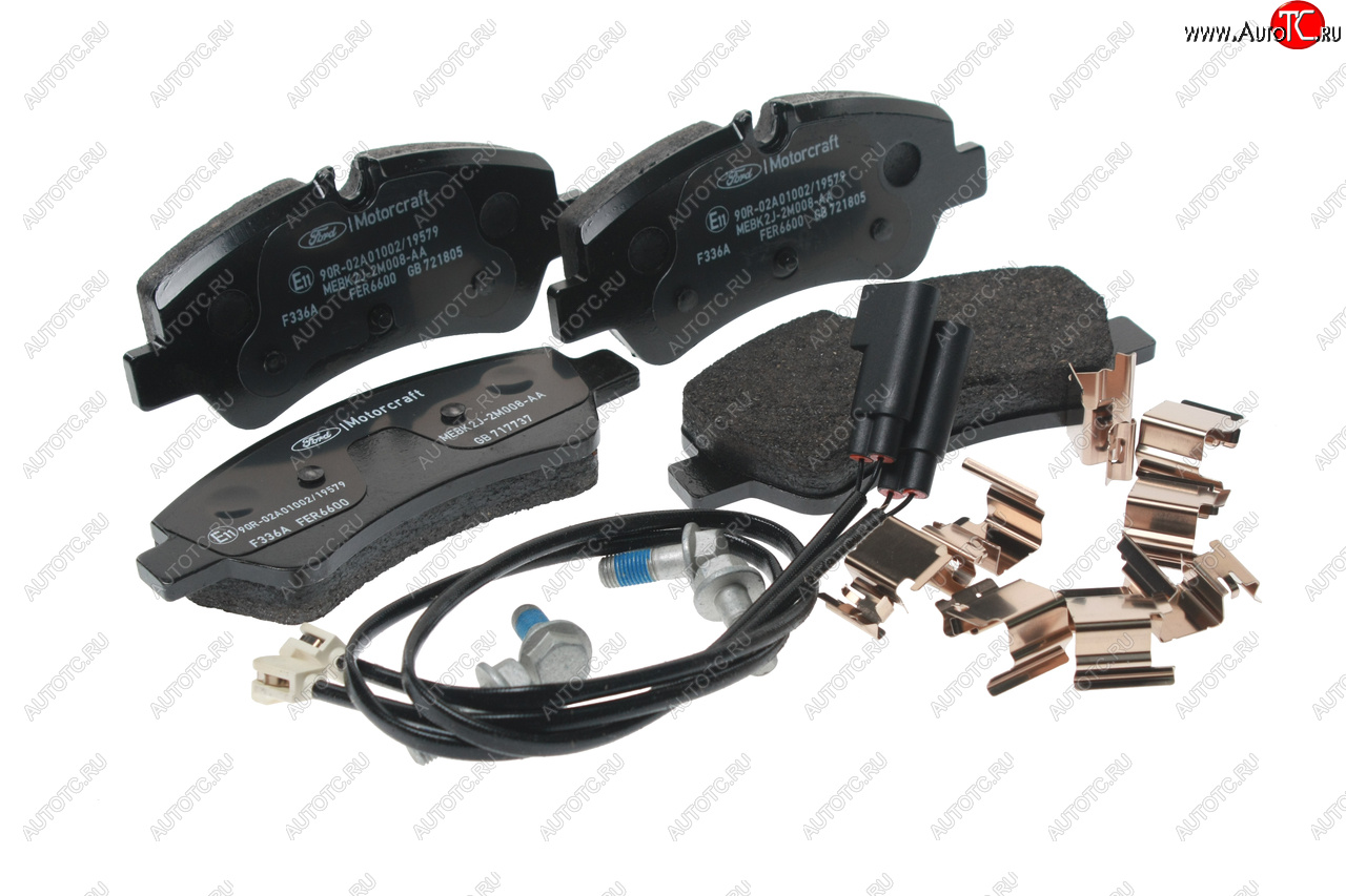 5 649 р. Колодки тормозные задние FORD Ford Transit цельнометаллический фургон (2014-2022)  с доставкой в г. Кемерово
