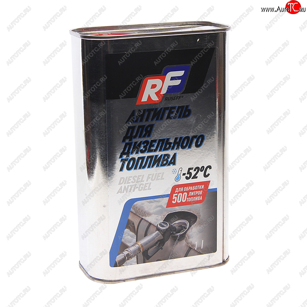1 289 р. Антигель дизельного топлива 1л концентрат 1:500 -52С RUSEFF RUSEFF 19325n  с доставкой в г. Кемерово