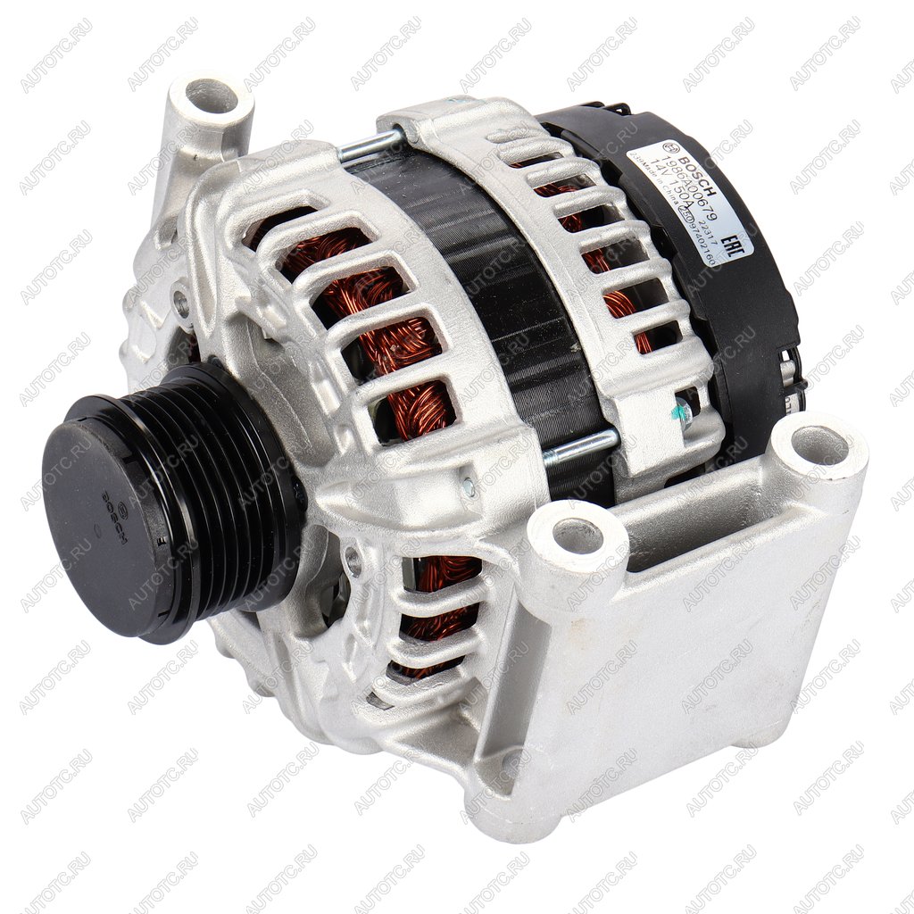 23 799 р. Генератор PEUGEOT Boxer (06-) CITROEN Jumper (06-) FIAT Ducato (06-) (150A,14V) BOSCH BOSCH 1986a00679  с доставкой в г. Кемерово