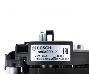31 899 р. Генератор DAF VOLVO FM (24В 80А) BOSCH BOSCH 1986a00917  с доставкой в г. Кемерово. Увеличить фотографию 5