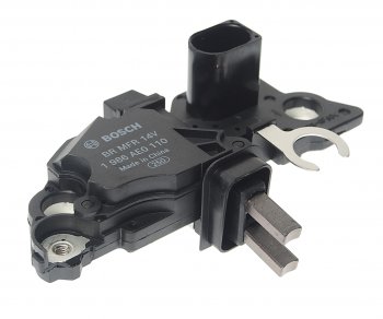 4 199 р. Реле регулятор VW AUDI SEAT SKODA напряжения генератора BOSCH BOSCH 1986ae0110  с доставкой в г. Кемерово. Увеличить фотографию 1