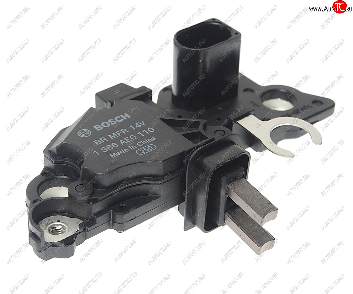 4 199 р. Реле регулятор VW AUDI SEAT SKODA напряжения генератора BOSCH BOSCH 1986ae0110  с доставкой в г. Кемерово