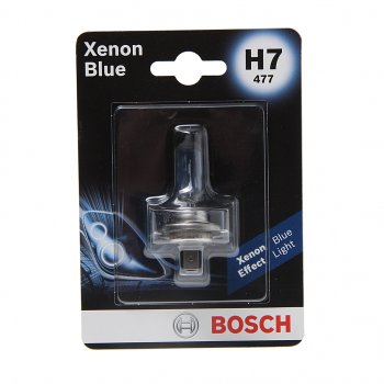 539 р. Лампа 12V H7 55W PХ26d блистер (1шт.) Xenon Blue BOSCH BOSCH 1987301013  с доставкой в г. Кемерово. Увеличить фотографию 1