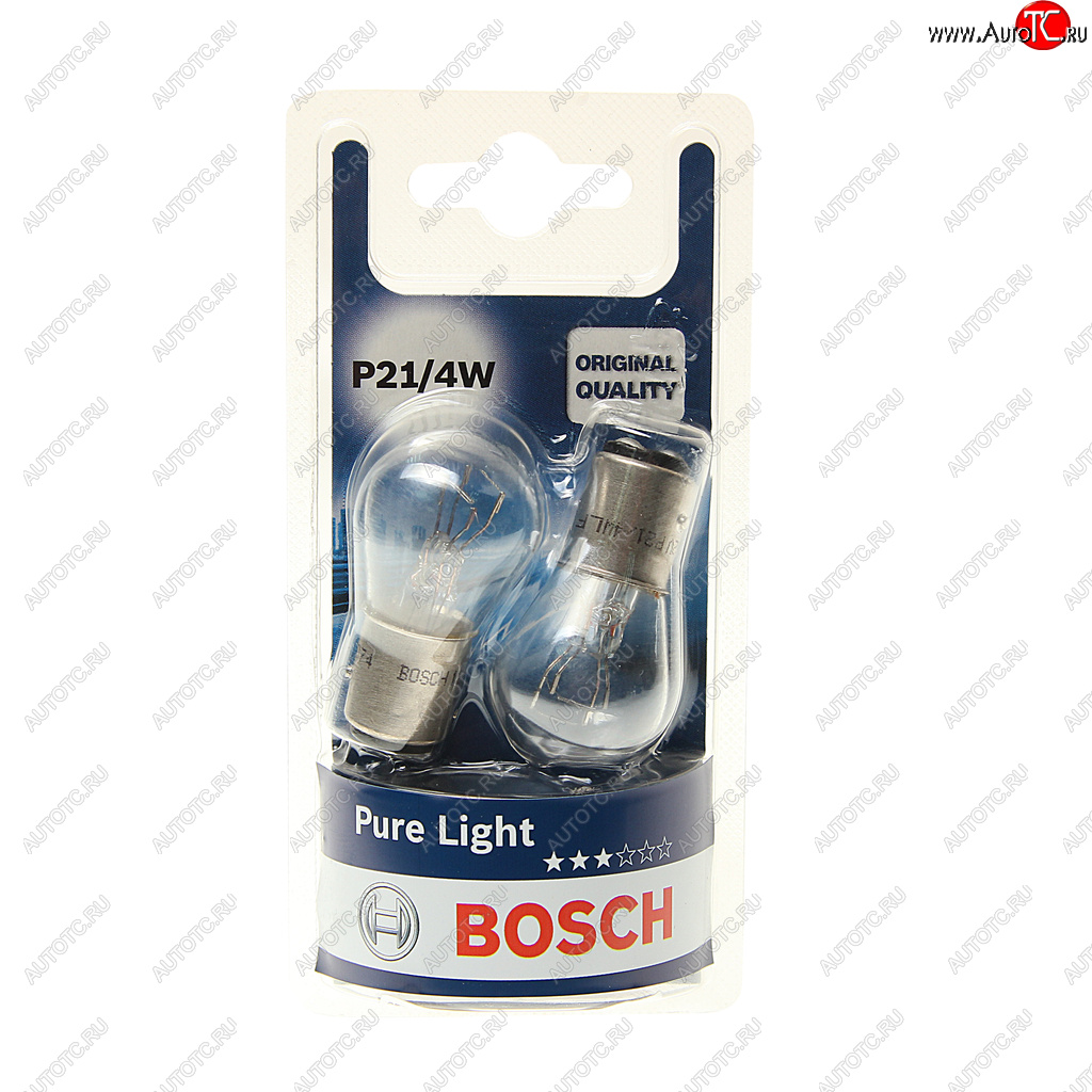 241 р. Лампа 12V P214W BAZ15d блистер (2шт.) Pure Light BOSCH BOSCH 1987301015  с доставкой в г. Кемерово