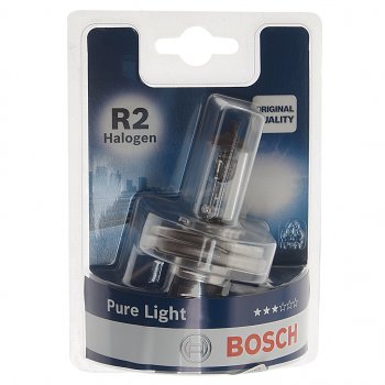177 р. Лампа 12V R2 4540W P45t блистер (1шт.) Pure Light BOSCH BOSCH 1987301021  с доставкой в г. Кемерово. Увеличить фотографию 1