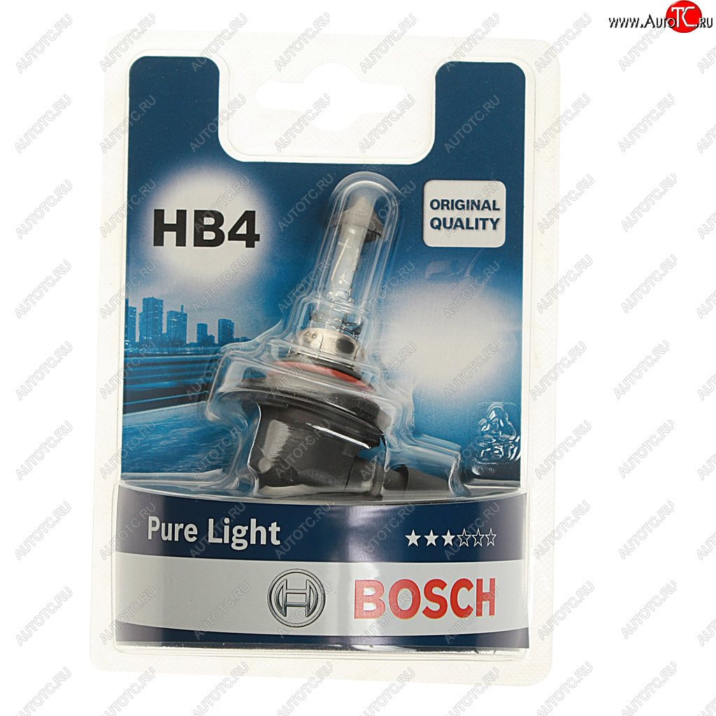 519 р. Лампа 12V HB4 51W P22d блистер (1шт.) Pure Light BOSCH BOSCH 1987301063  с доставкой в г. Кемерово