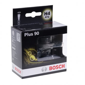 1 939 р. Лампа 12V H4 6055W P43t +90% блистер (2шт.) Plus 90 BOSCH BOSCH 1987301074  с доставкой в г. Кемерово. Увеличить фотографию 1
