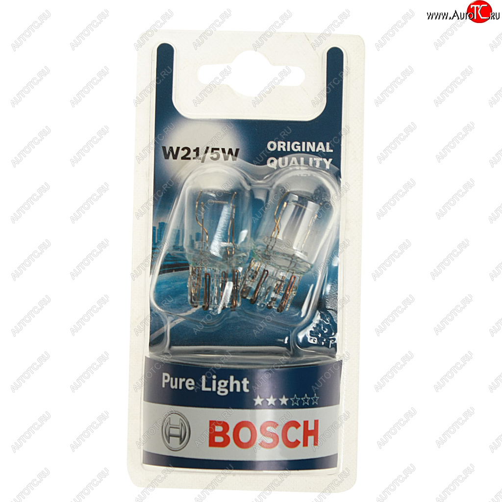 429 р. Лампа 12V P215W BAY15d блистер (2шт.) Pure Light BOSCH BOSCH 1987301079  с доставкой в г. Кемерово