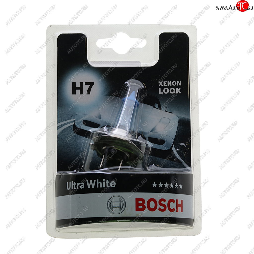 1 079 р. Лампа 12V H7 55W PX26d блистер (1шт.) Ultra White (замена для 1987301090) BOSCH BOSCH 1987301153  с доставкой в г. Кемерово