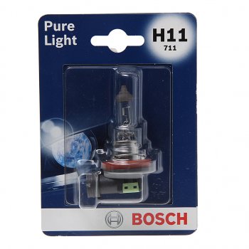 799 р. Лампа 12V H11 55W PGJ19-2 блистер (1шт.) Pure Light BOSCH BOSCH 1987301339  с доставкой в г. Кемерово. Увеличить фотографию 1