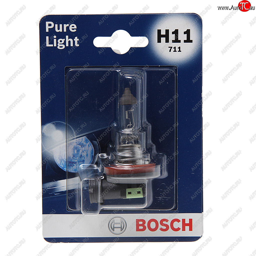 799 р. Лампа 12V H11 55W PGJ19-2 блистер (1шт.) Pure Light BOSCH BOSCH 1987301339  с доставкой в г. Кемерово