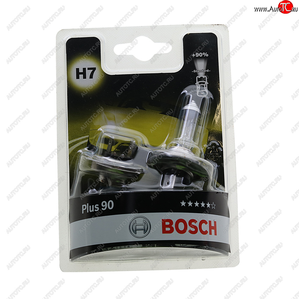 1 379 р. Лампа 12V H7 55W PX26d +90% блистер (2шт.) Plus 90 BOSCH BOSCH 1987301423  с доставкой в г. Кемерово