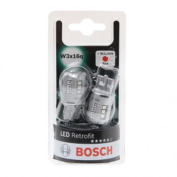1 689 р. Лампа светодиодная 12V W215W W2.5х16q блистер (2шт.) Retrofit BOSCH BOSCH 1987301525  с доставкой в г. Кемерово. Увеличить фотографию 1