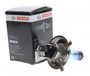 579 р. Лампа 12V H4 6055W P43t-38 Xenon Blue BOSCH BOSCH 1987302045  с доставкой в г. Кемерово. Увеличить фотографию 2