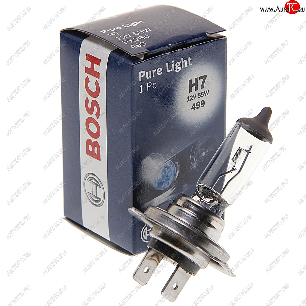 319 р. Лампа 12V H7 55W PX26d Pure Light BOSCH BOSCH 1987302071  с доставкой в г. Кемерово