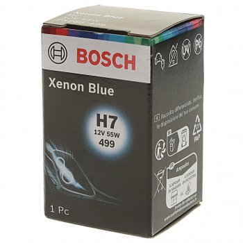 599 р. Лампа 12V H7 55W PX26d Xenon Blue BOSCH BOSCH 1987302075  с доставкой в г. Кемерово. Увеличить фотографию 2