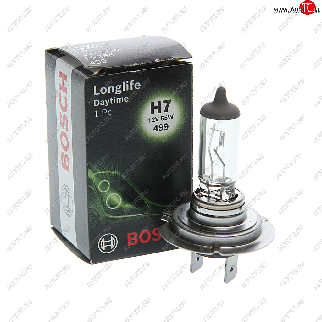 439 р. Лампа 12V H7 55W PX26d Longlife Daytime BOSCH BOSCH 1987302078  с доставкой в г. Кемерово
