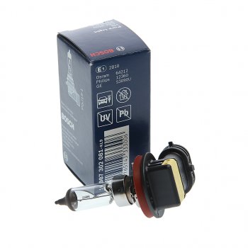759 р. Лампа 12V H8 35W PGJ19 Pure Light BOSCH BOSCH 1987302081  с доставкой в г. Кемерово. Увеличить фотографию 2