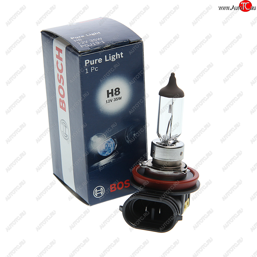 759 р. Лампа 12V H8 35W PGJ19 Pure Light BOSCH BOSCH 1987302081  с доставкой в г. Кемерово