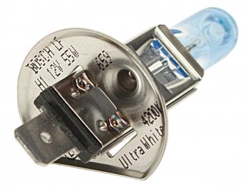 449 р. Лампа 12V H1 55W P14.5s Ultra White BOSCH BOSCH 1987302111  с доставкой в г. Кемерово. Увеличить фотографию 2