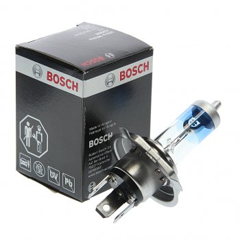 669 р. Лампа 12V H4 60/55W P43t Ultra White BOSCH BOSCH 1987302141 BOSCH 1987302141  с доставкой в г. Кемерово. Увеличить фотографию 2