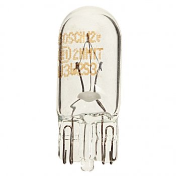 42 р. Лампа 12V W3W W2.1х9.5d Pure Light BOSCH BOSCH 1987302217  с доставкой в г. Кемерово. Увеличить фотографию 1