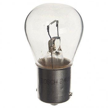 55 р. Лампа 24V P21W BA15s Trucklight BOSCH BOSCH 1987302501  с доставкой в г. Кемерово. Увеличить фотографию 1
