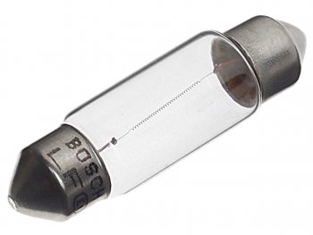 43 р. Лампа 24V C5W SV8.5-8 Trucklight BOSCH BOSCH 1987302507  с доставкой в г. Кемерово. Увеличить фотографию 1