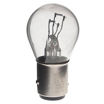 65 р. Лампа 24V P215W BAY15d Trucklight BOSCH BOSCH 1987302524  с доставкой в г. Кемерово. Увеличить фотографию 1