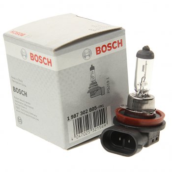 519 р. Лампа 12V H8 35W PGJ19-1 Eco BOSCH BOSCH 1987302805  с доставкой в г. Кемерово. Увеличить фотографию 1