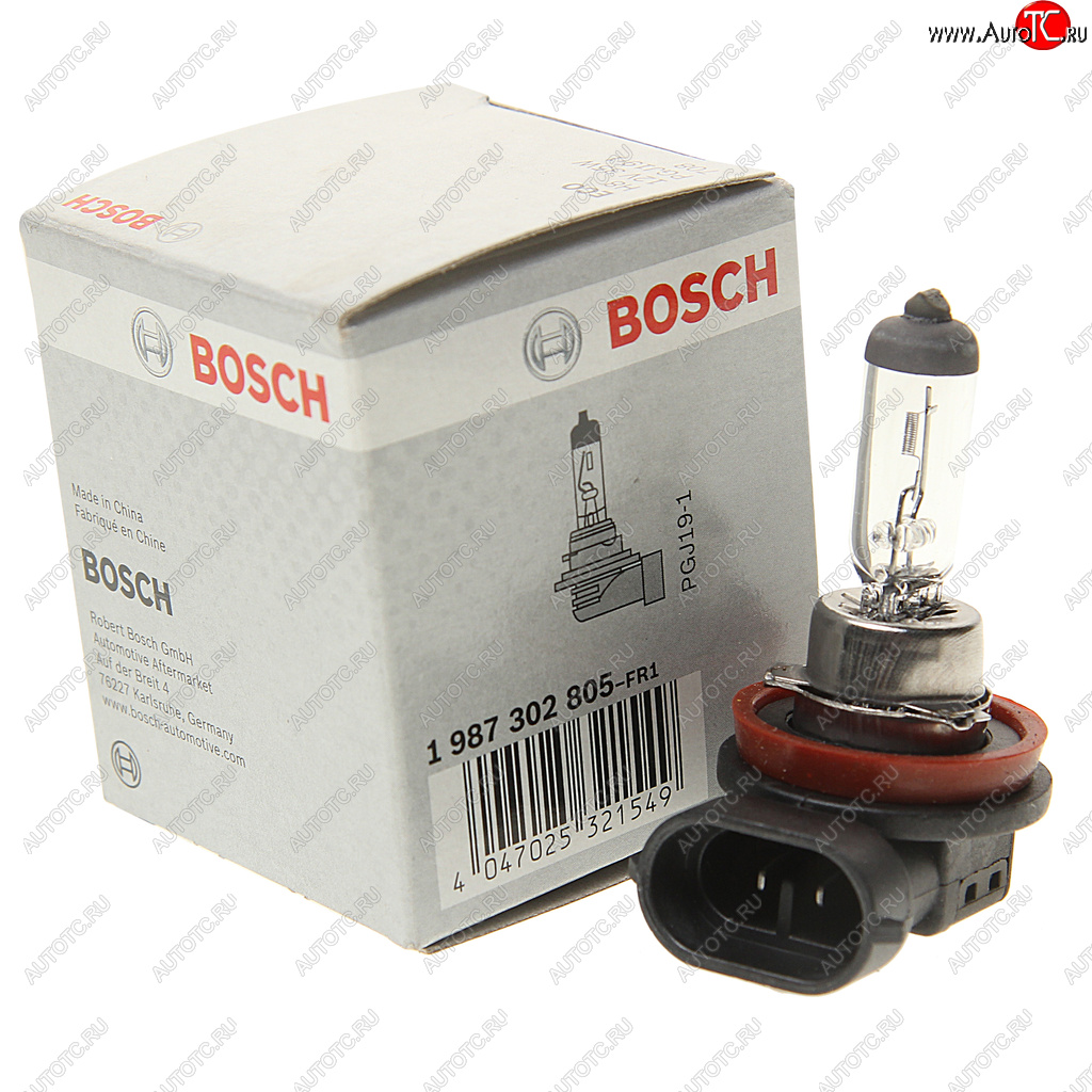 519 р. Лампа 12V H8 35W PGJ19-1 Eco BOSCH BOSCH 1987302805  с доставкой в г. Кемерово
