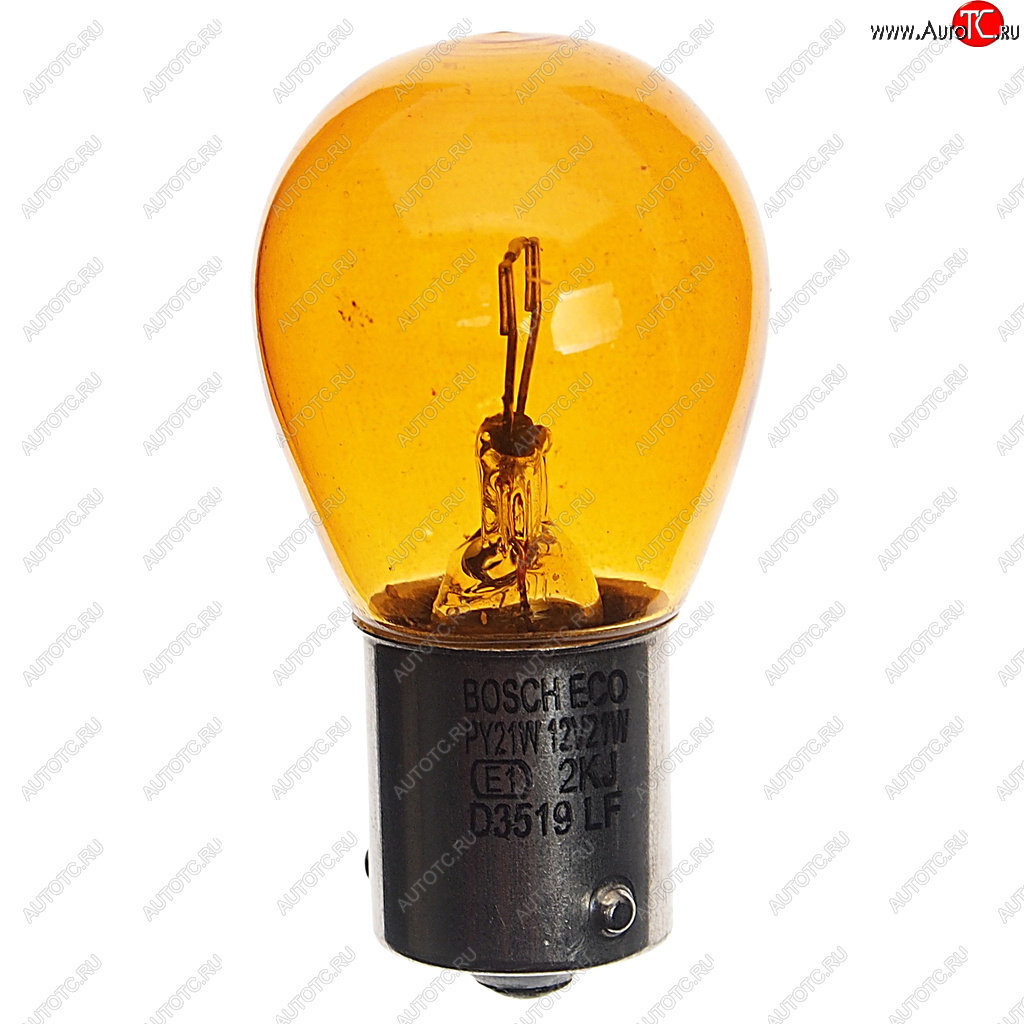 58 р. Лампа 12V PY21W BAU15s желтая Pure Light BOSCH BOSCH 1987302812  с доставкой в г. Кемерово