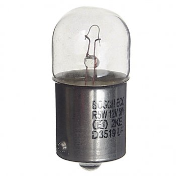 36 р. Лампа 12V R5W BA15s Eco BOSCH BOSCH 1987302815  с доставкой в г. Кемерово. Увеличить фотографию 1