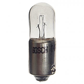 31 р. Лампа 12V T4W BA9s Eco BOSCH BOSCH 1987302817  с доставкой в г. Кемерово. Увеличить фотографию 1