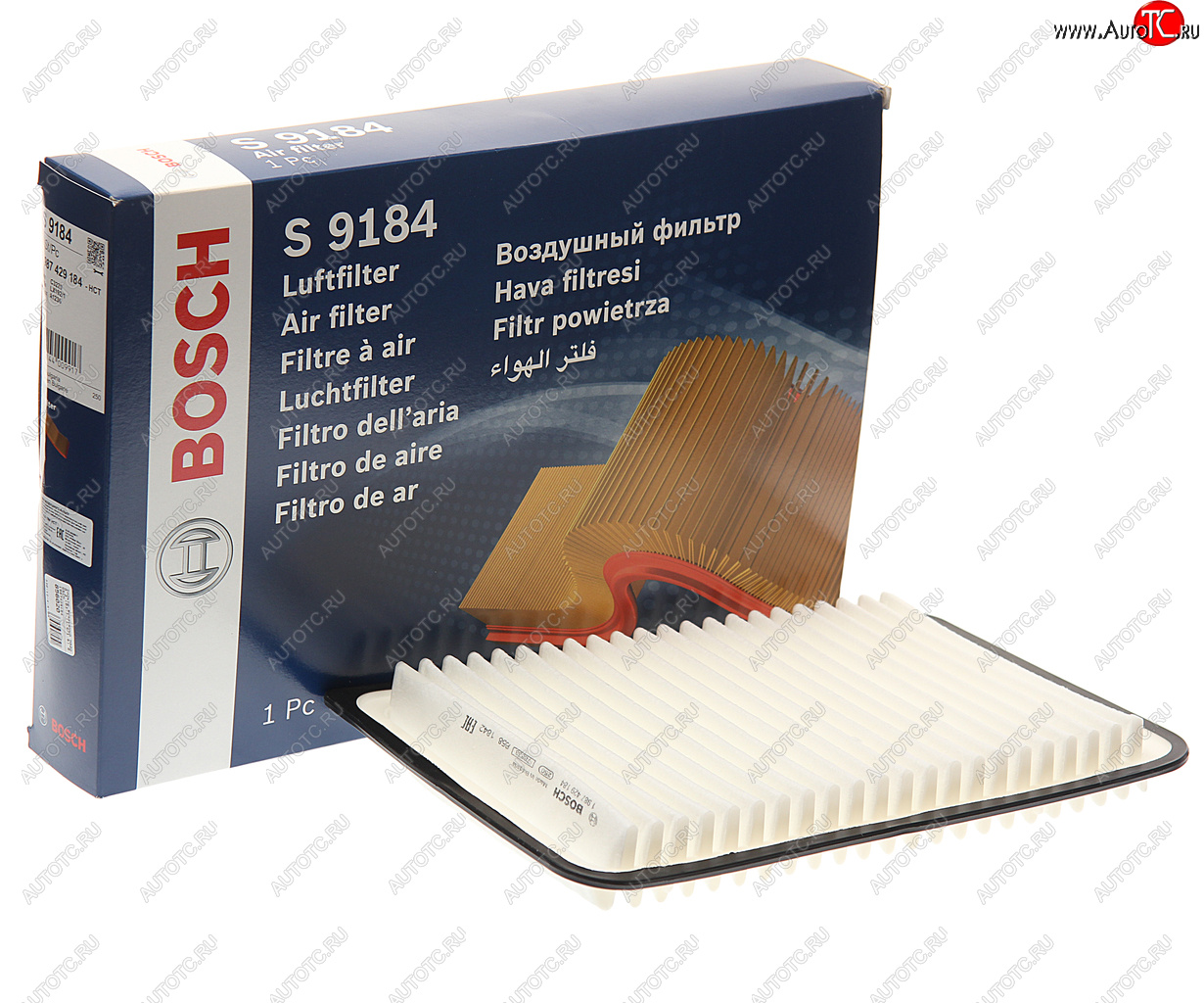969 р. Фильтр воздушный MAZDA 3 (03-) (1.4/1.6) BOSCH BOSCH 1987429184 BOSCH 1987429184  с доставкой в г. Кемерово