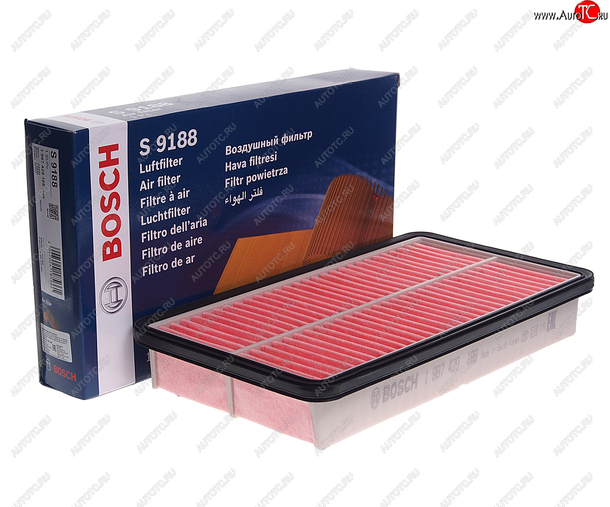 1 199 р. Фильтр воздушный MAZDA 6 (02-12),626 (98-02),MPV (00-06) BOSCH BOSCH 1987429188  с доставкой в г. Кемерово