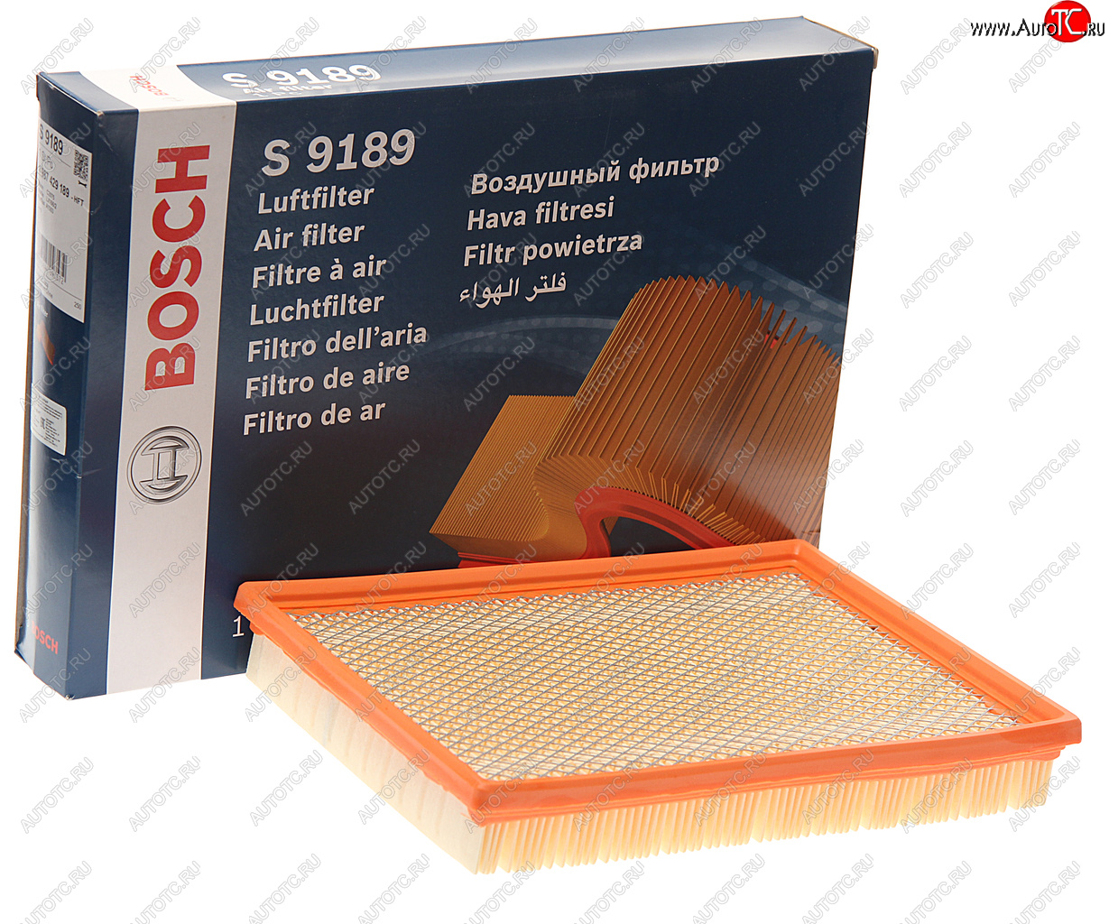 1 049 р. Фильтр воздушный JEEP Cherokee (04-) BOSCH BOSCH 1987429189 BOSCH 1987429189  с доставкой в г. Кемерово