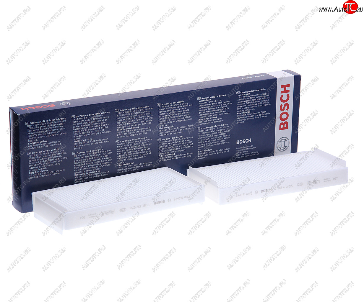 1 279 р. Фильтр воздушный салона MERCEDES E (W210) BOSCH BOSCH 1987432020 BOSCH 1987432020  с доставкой в г. Кемерово