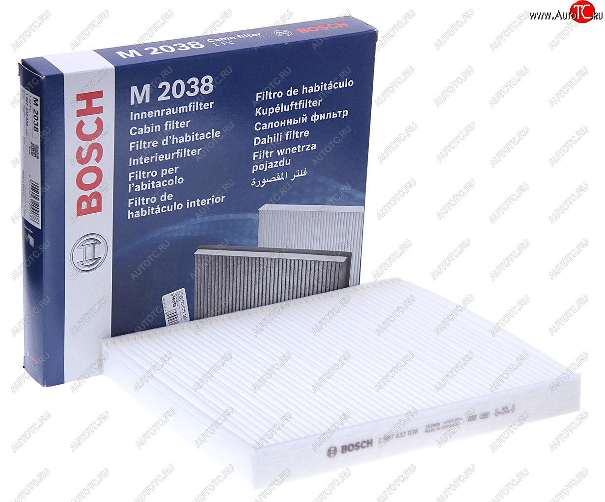 769 р. Фильтр воздушный салона OPEL Zafira B (05-) BOSCH BOSCH 1987432038  с доставкой в г. Кемерово