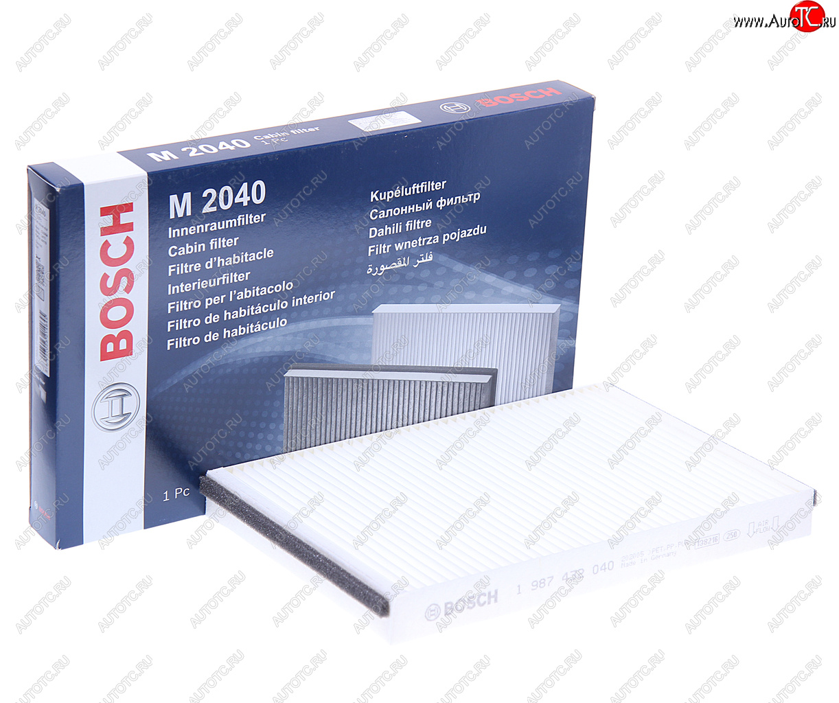 649 р. Фильтр воздушный салона OPEL Astra G (98-),Astra H (04-) BOSCH BOSCH 1987432040  с доставкой в г. Кемерово