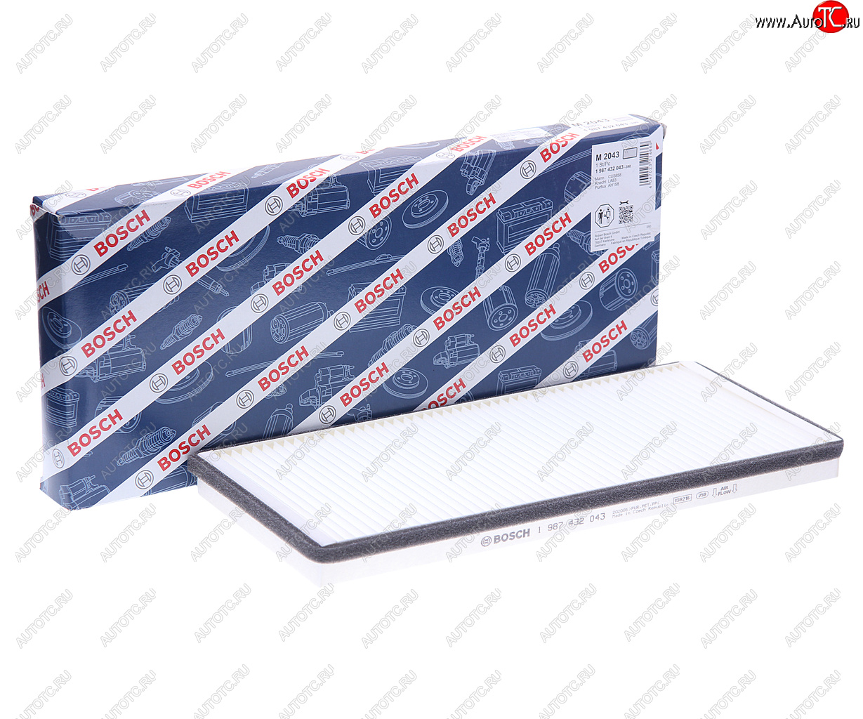 1 289 р. Фильтр воздушный салона MERCEDES Sprinter (95-06) BOSCH BOSCH 1987432043 BOSCH 1987432043  с доставкой в г. Кемерово