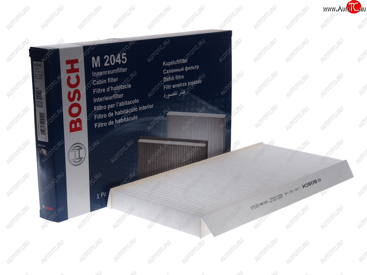579 р. Фильтр воздушный салона FORD Focus 1,Transit Connect BOSCH BOSCH 1987432045  с доставкой в г. Кемерово