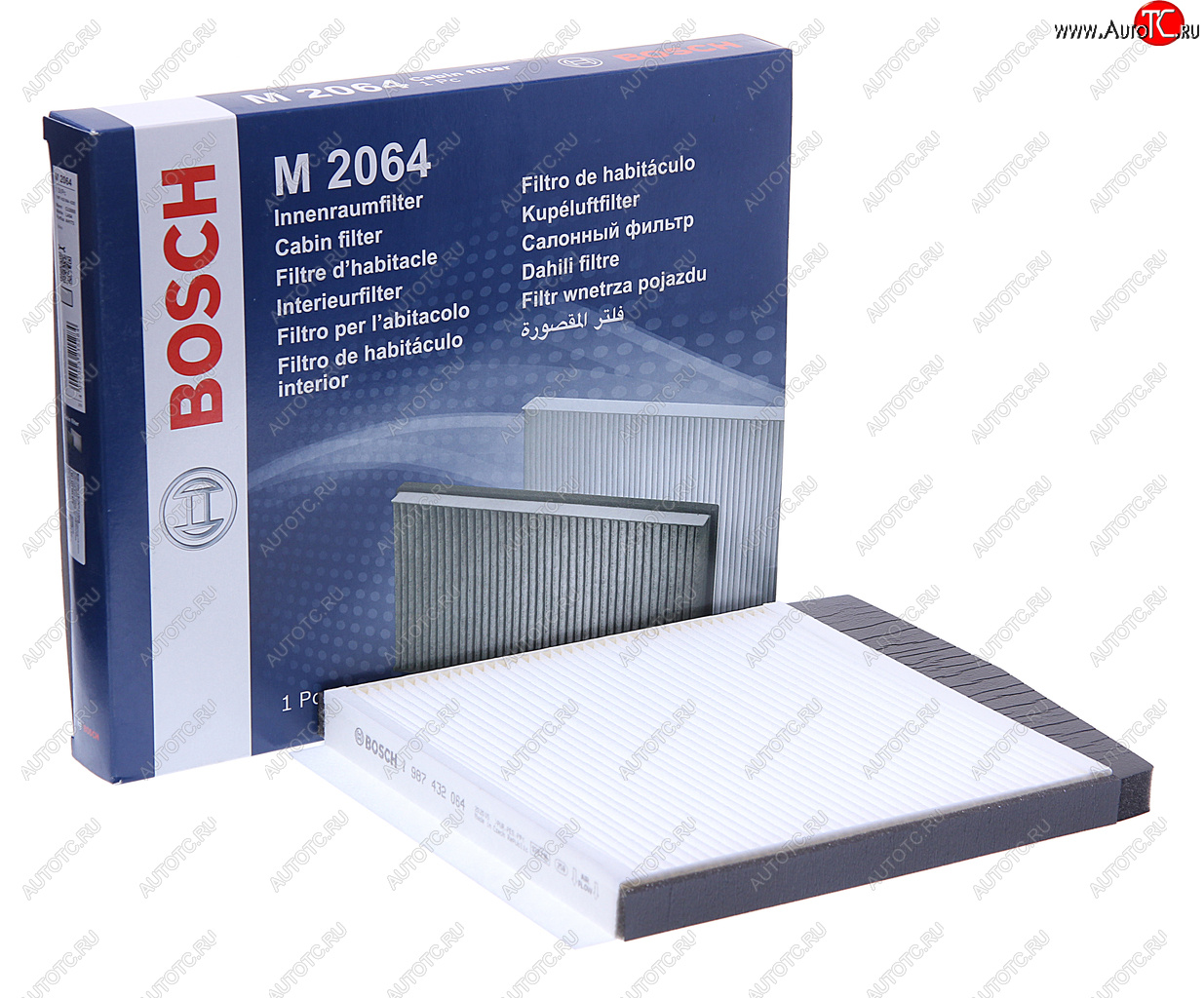 1 549 р. Фильтр воздушный салона VOLVO C70,S60,S80,V70,XC70,XC90 BOSCH BOSCH 1987432064  с доставкой в г. Кемерово