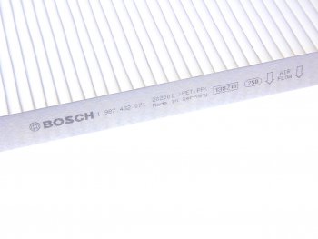1 059 р. Фильтр воздушный салона AUDI A4 (01-04),A6 (97-05) SEAT Exeo (09-) BOSCH BOSCH 1987432071  с доставкой в г. Кемерово. Увеличить фотографию 2