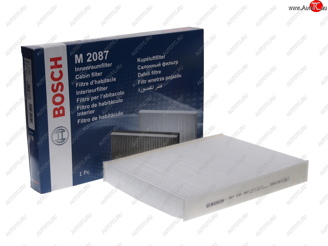 939 р. Фильтр воздушный салона FORD Fiesta (01-) BOSCH BOSCH 1987432087  с доставкой в г. Кемерово