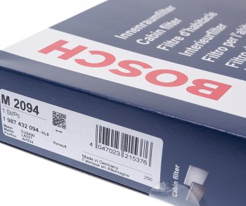 749 р. Фильтр воздушный салона RENAULT Scenic (04-09) угольный BOSCH BOSCH 1987432094 BOSCH 1987432094  с доставкой в г. Кемерово. Увеличить фотографию 3