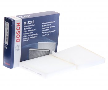 1 799 р. Фильтр воздушный салона BMW X3 (F25) (11-),X4 (F26) (14-) (2шт.) BOSCH BOSCH 1987432242 BOSCH 1987432242  с доставкой в г. Кемерово. Увеличить фотографию 1